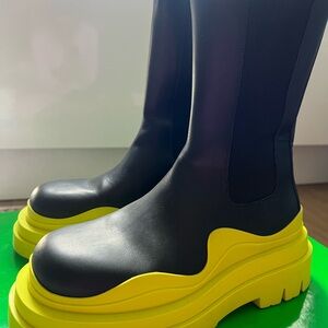 Bottega Veneta Tire Boot Military Calf